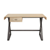 Danton Gold Aluminum Desk Model 92424 By ACME Furniture